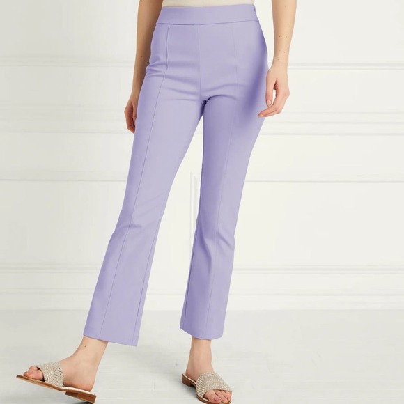 NWT Hill House The‎ Claire Pant in Lavender Sz S Colorful Preppy Office Career - Picture 1 of 15
